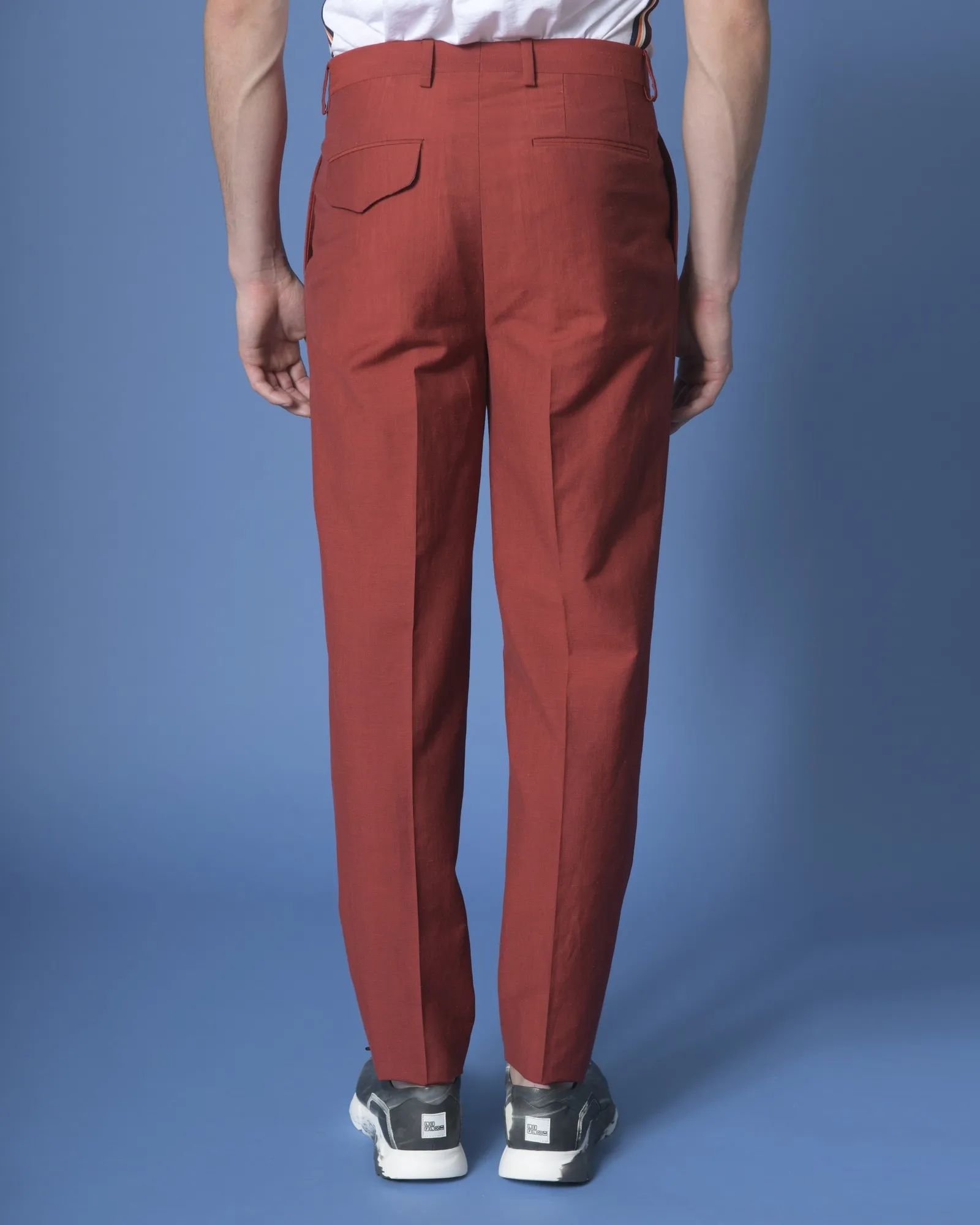 Pantalon rouge Gabriele Pasini 