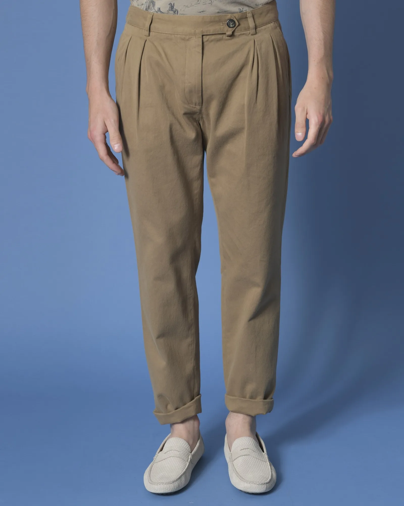 Pantalon à coupe baggy Mauro Grifoni 