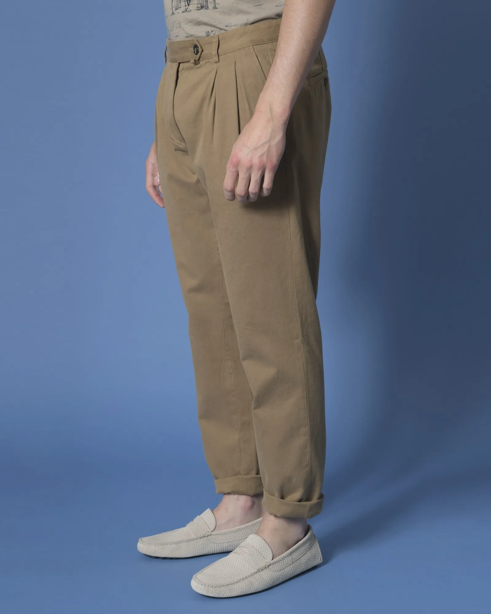 Pantalon à coupe baggy Mauro Grifoni 