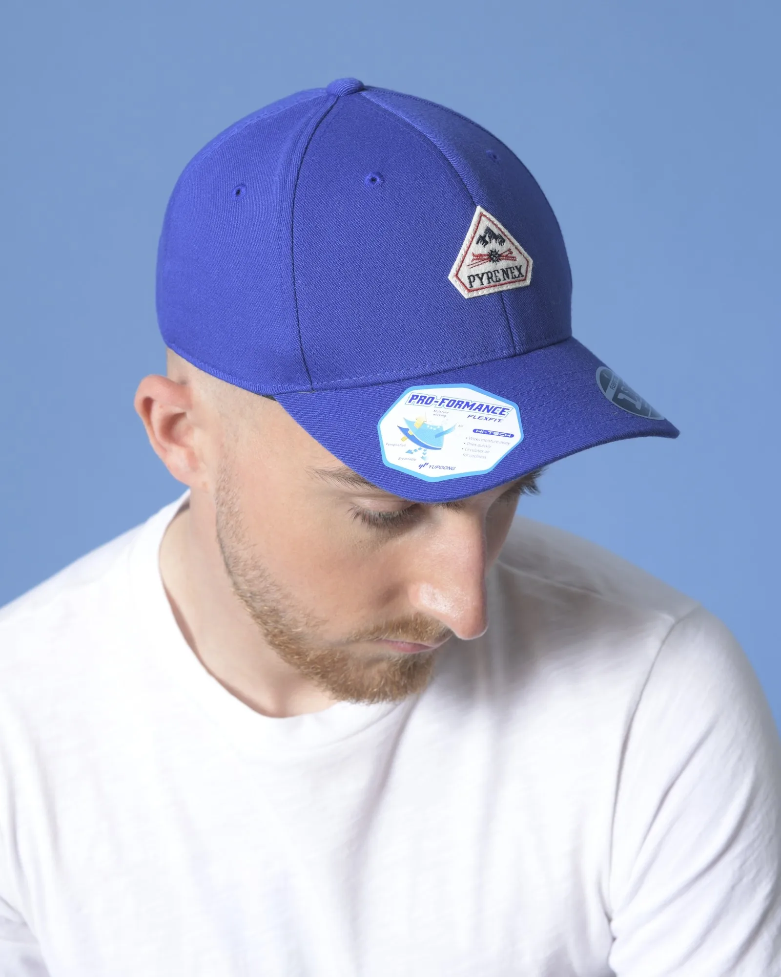 Casquette bleue Pyrenex 