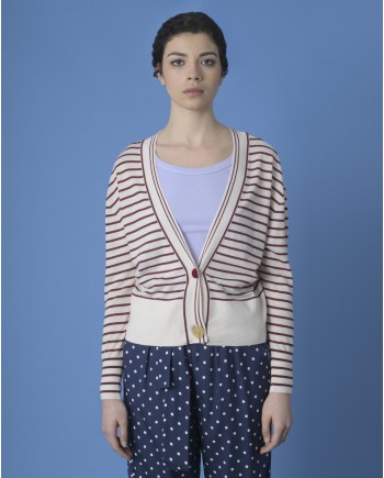 Cardigan en laine vierge Forte Forte 