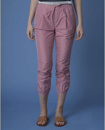 Pantalon imprimé vichy True NYC 