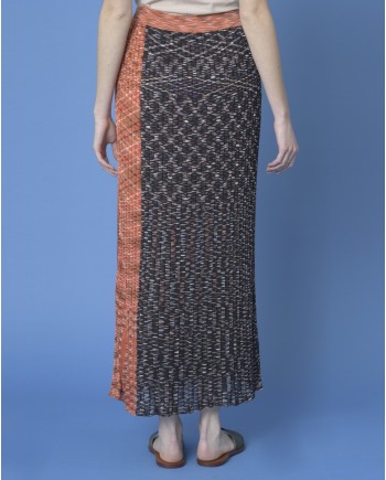 Maxi jupe en maille Missoni 