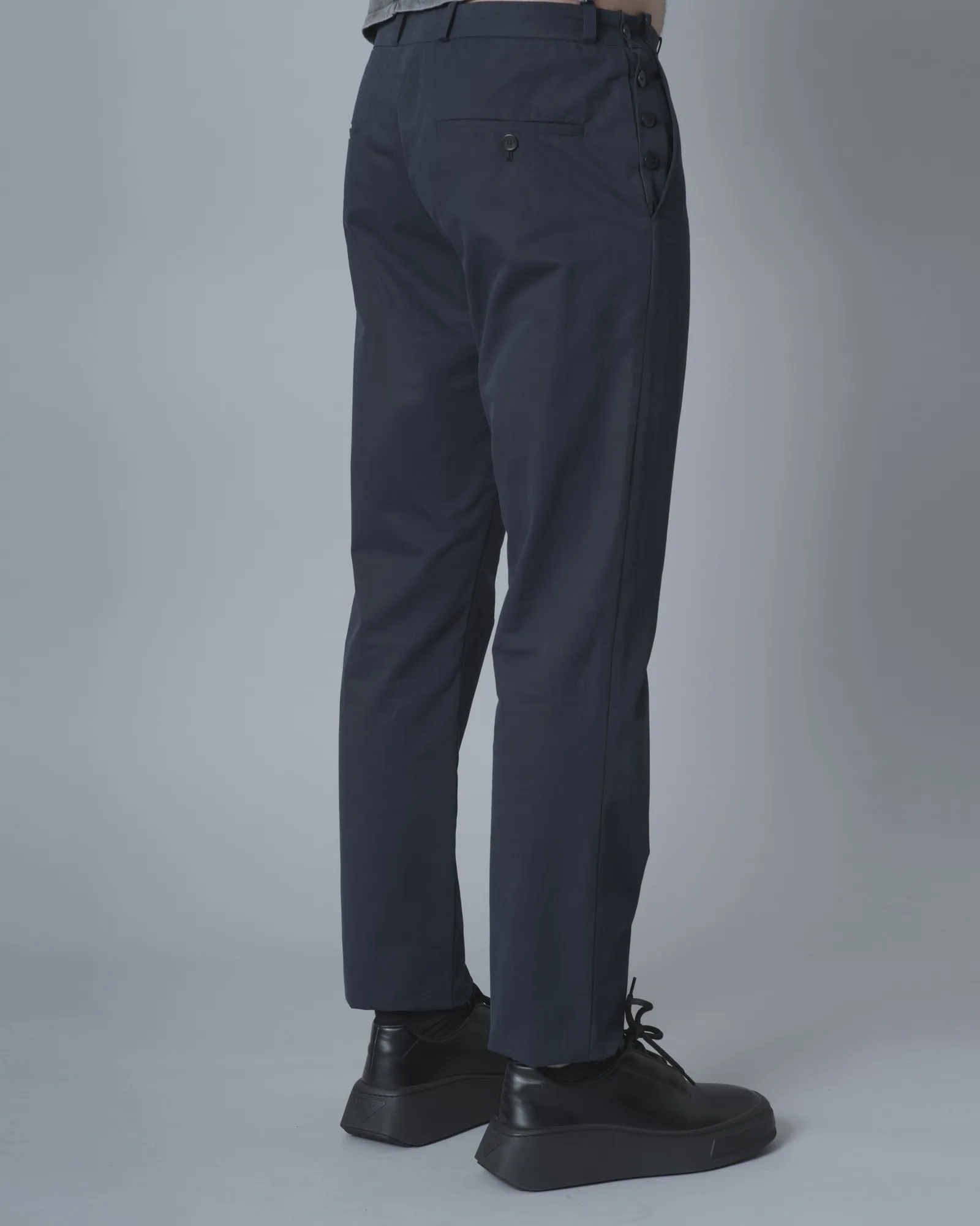 Pantalon bleu John Galliano 