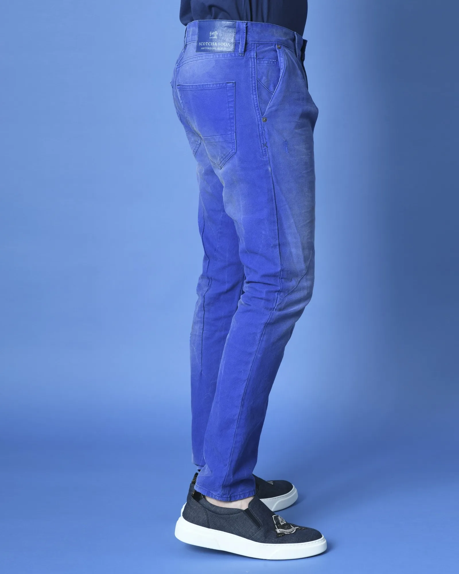 Pantalon à effet usé Scotch & Soda 