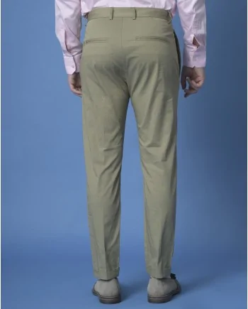 Pantalon beige à pinces Low Brand 