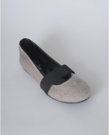 Ballerines en fourrure Casheart 