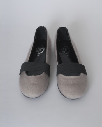 Ballerines en fourrure Casheart 