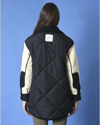 Blouson matelassé réversible T_Coat 