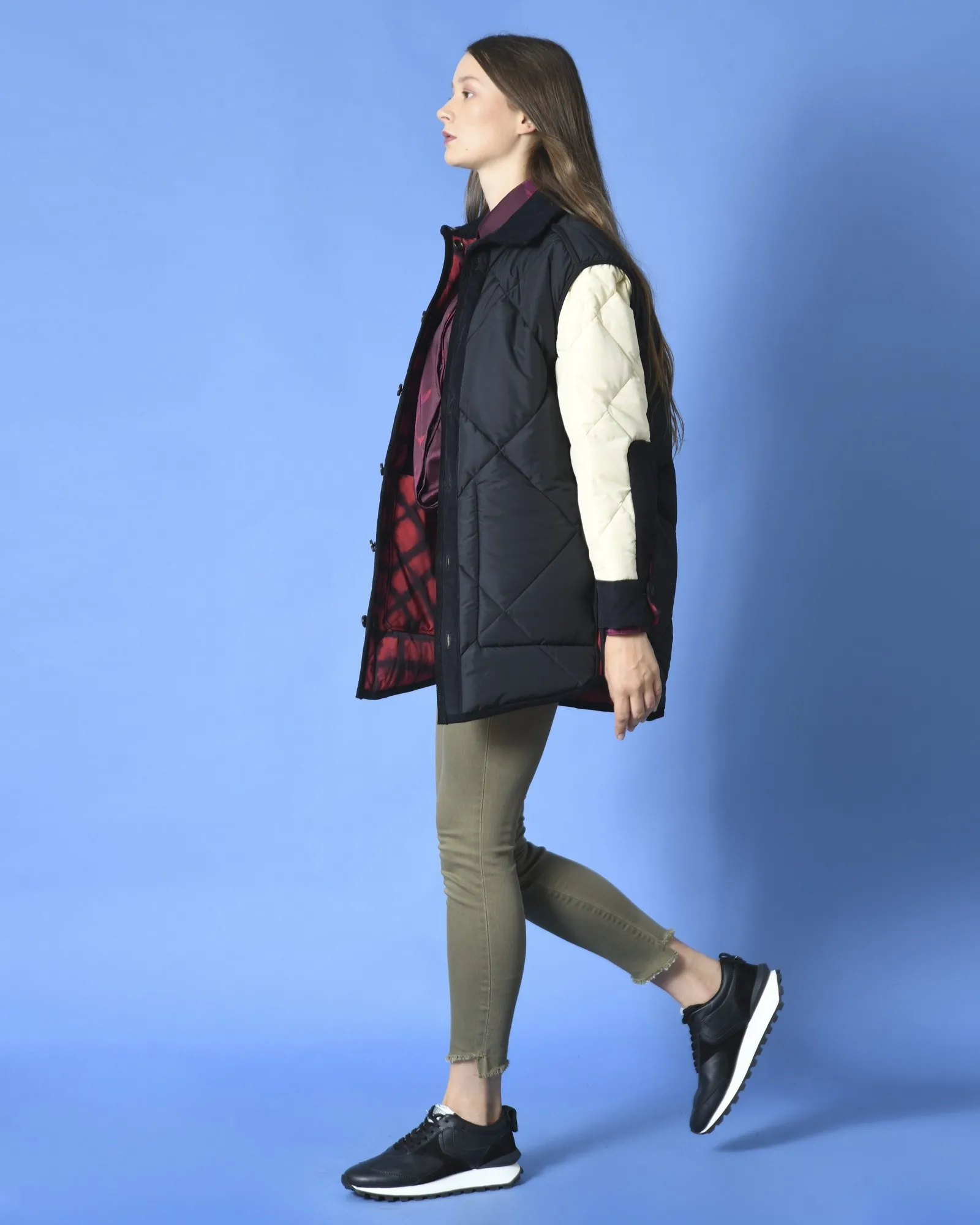 Blouson matelassé réversible T_Coat 