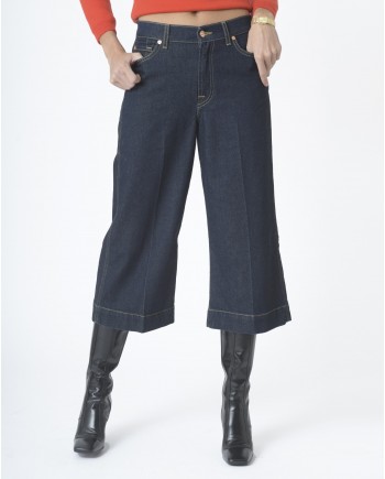 Pantalon court en jean 7 For All Mankind 