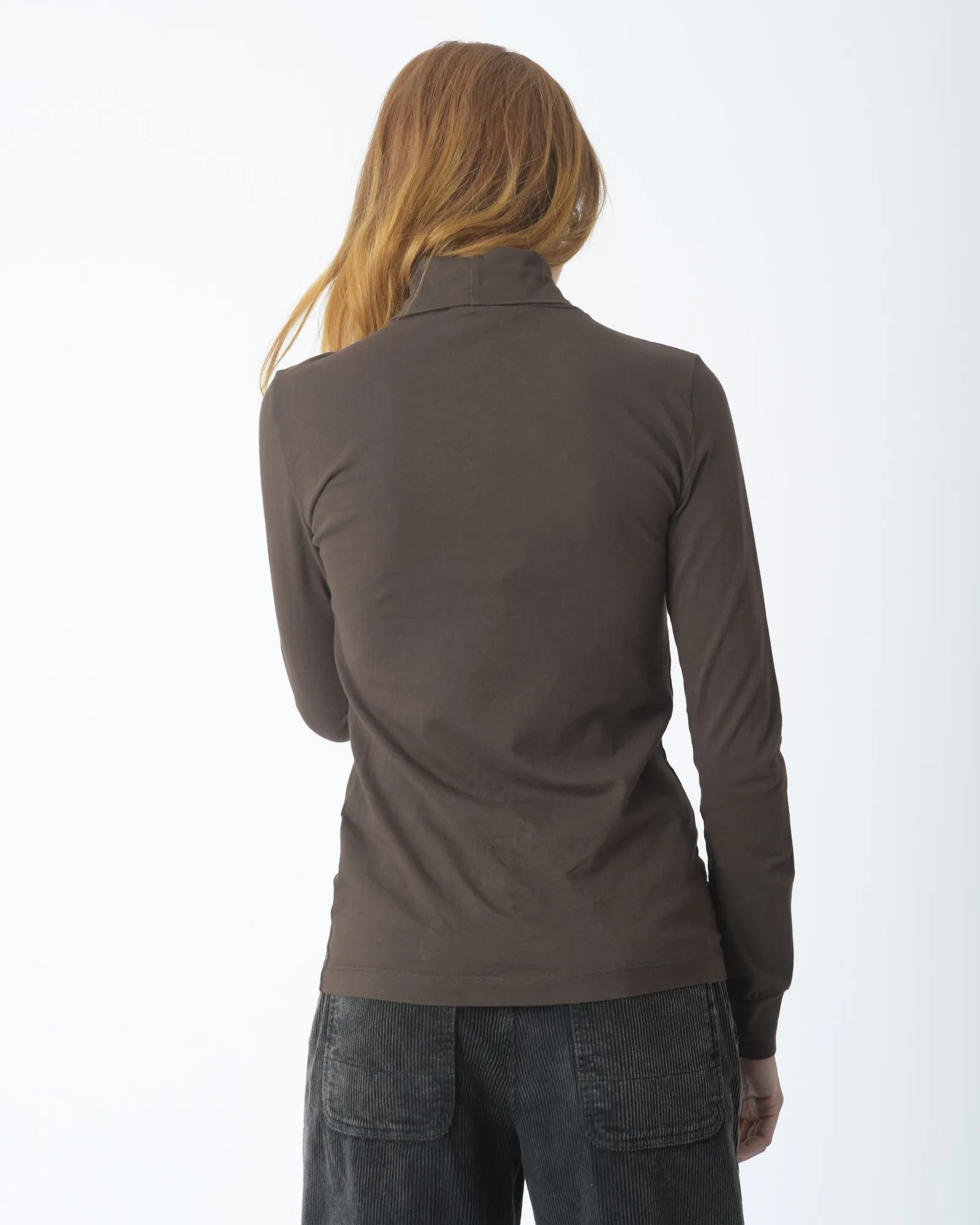 Sous pull marron col roulé True NYC 