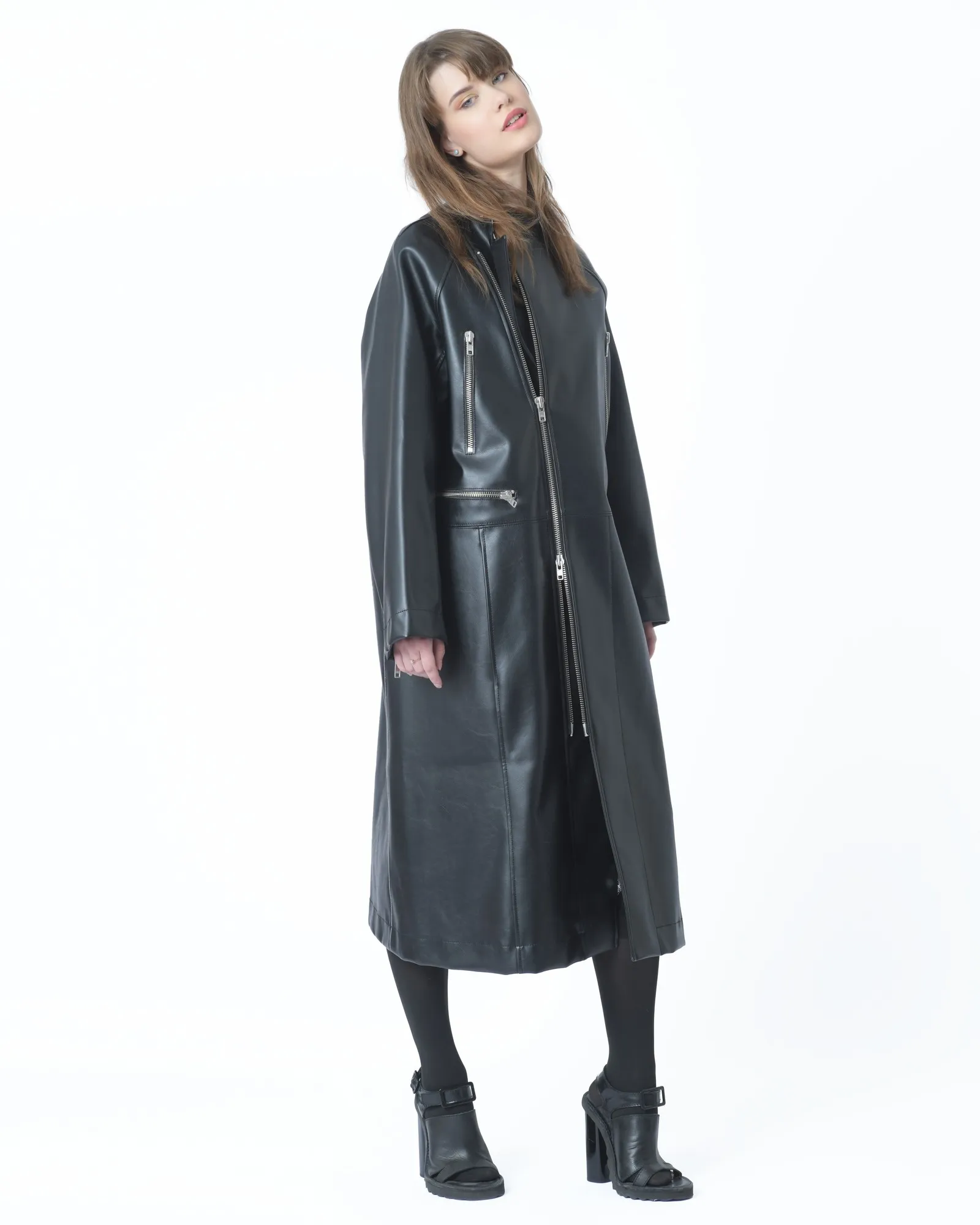 Manteau en simili cuir Ter Et Bantine 