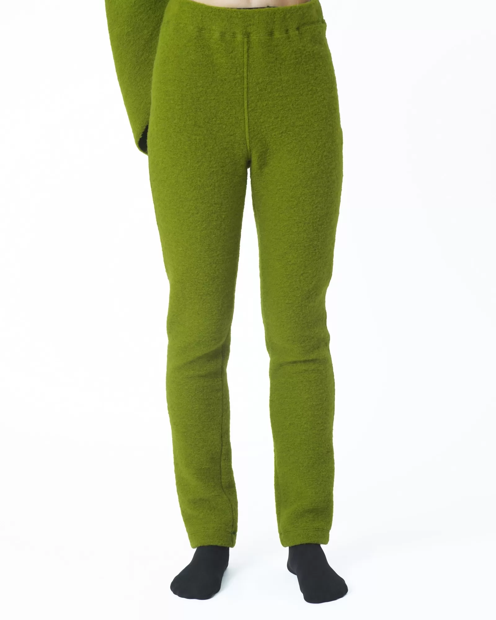 Pantalon vert en laine Hache 