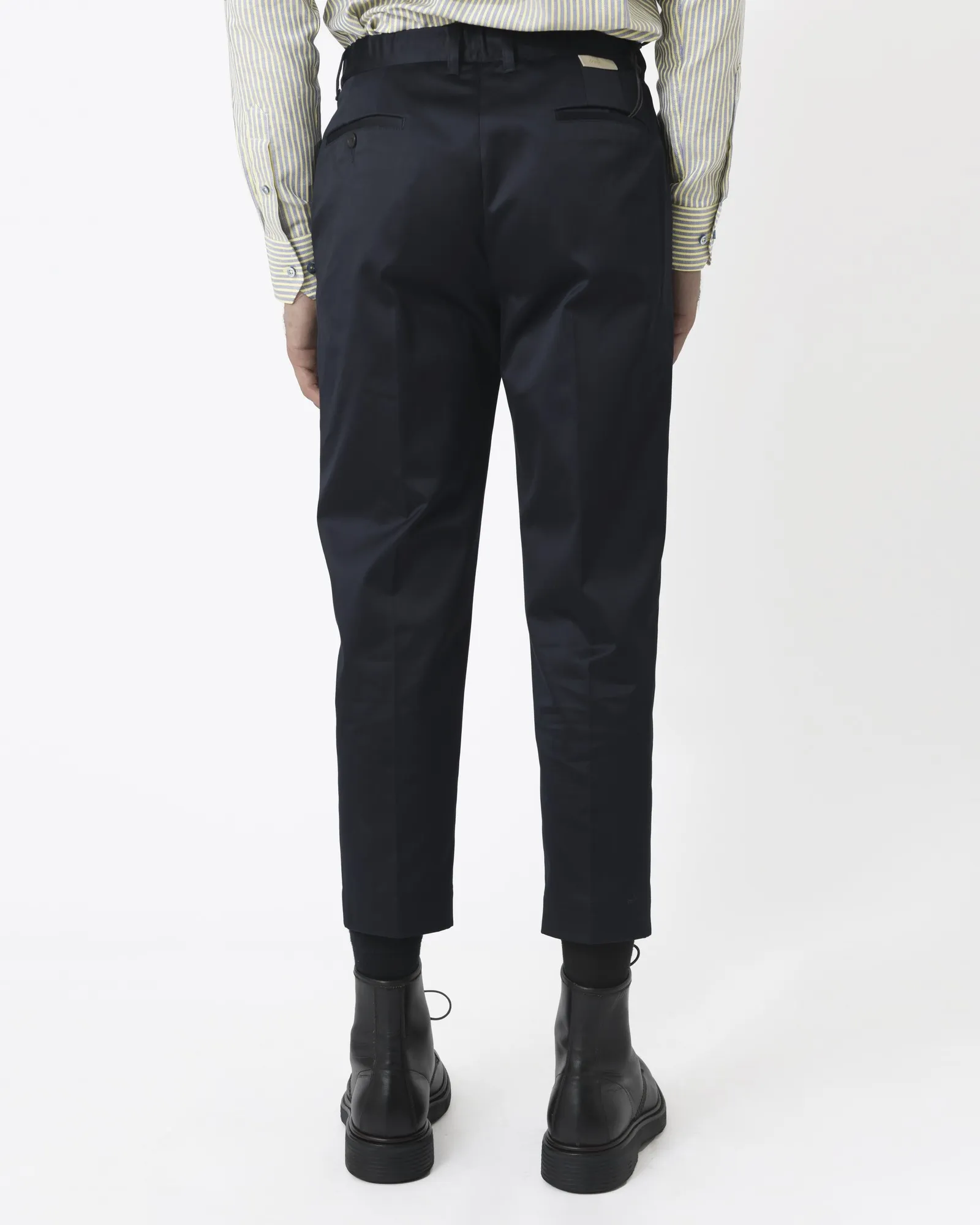 Pantalon coupe carotte bleu True Nyc 