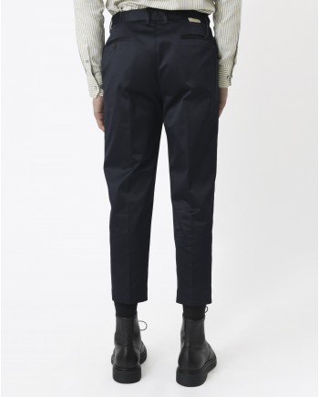 Pantalon coupe carotte bleu True Nyc 