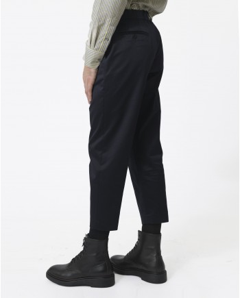 Pantalon coupe carotte bleu True Nyc 