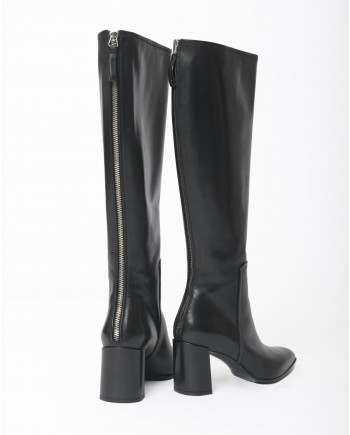 Bottes noires en cuir Premiata 