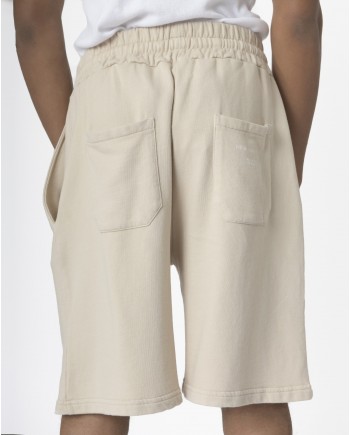 Short confort en coton beige True Nyc 