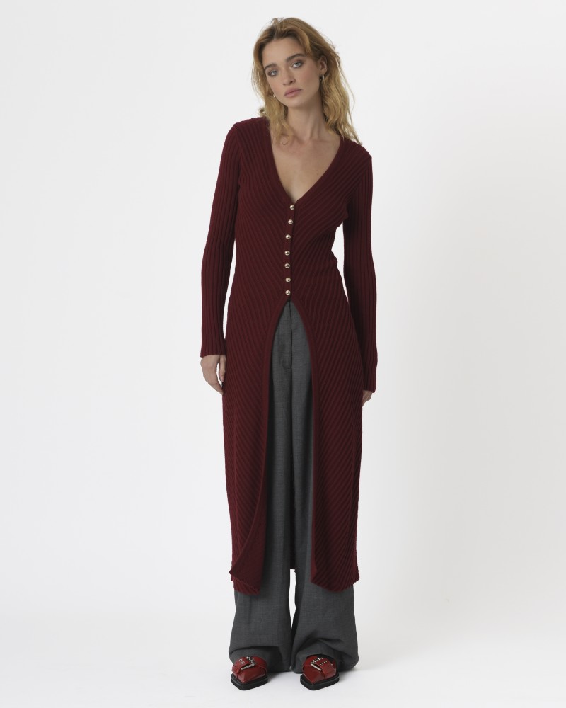 Cardigan long Edward Achour 