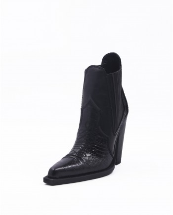 Richelieu à talons en cuir Dsquared2 