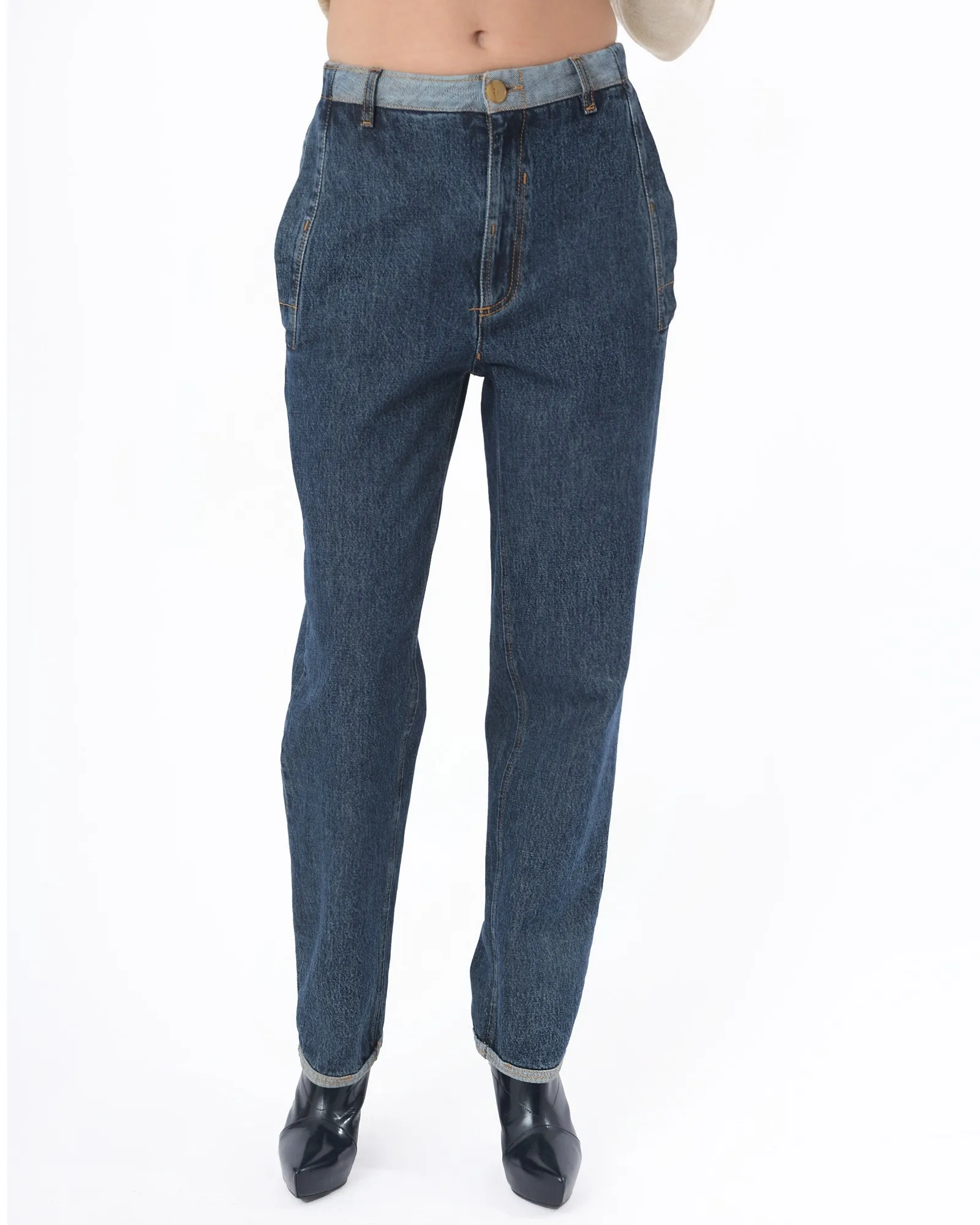 Pantalon en denim McQ Alexander McQueen 