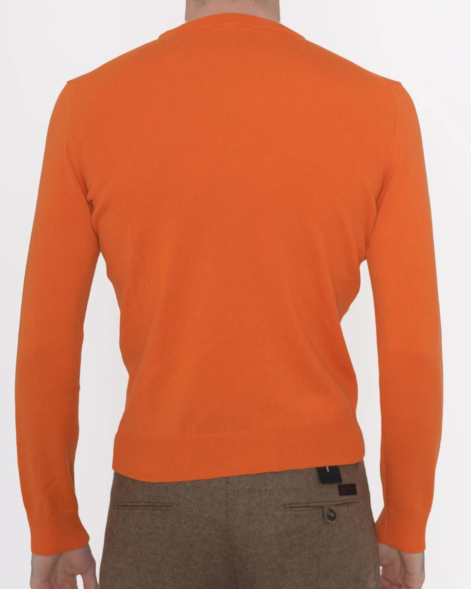 Pull orange en cachemire Casheart 