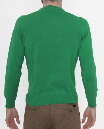 Pull vert en cachemire Casheart 