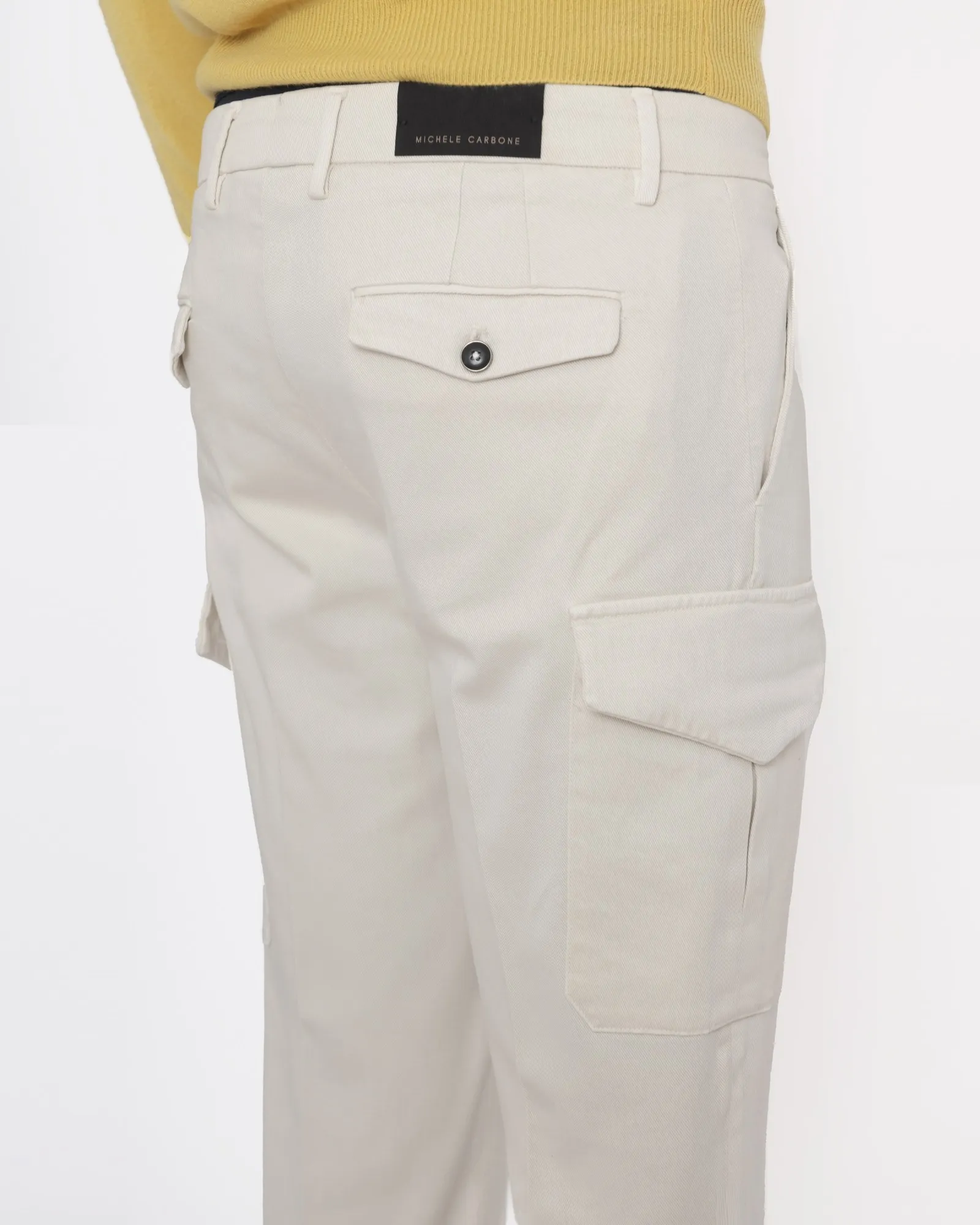 Pantalon cargo avec poches italiennes Michele Carbone 