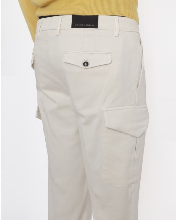 Pantalon cargo avec poches italiennes Michele Carbone 