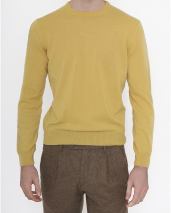 Pull jaune en cachemire Casheart 