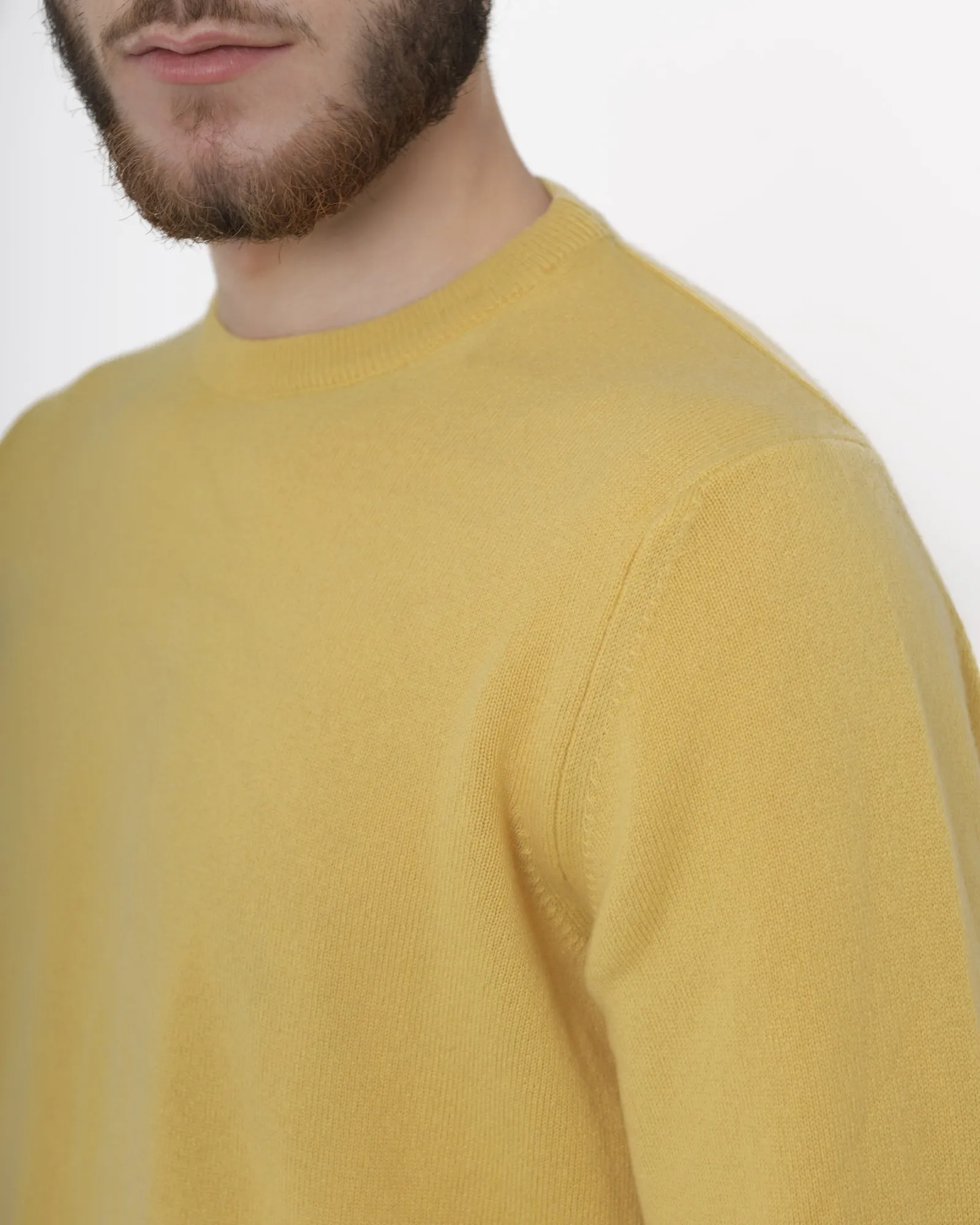 Pull jaune en cachemire Casheart 