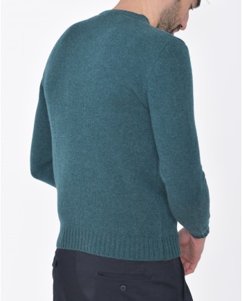 Pull maille vert  Casheart 