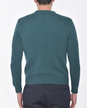 Pull maille vert  Casheart 