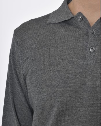 Polo manches longues Vneck 