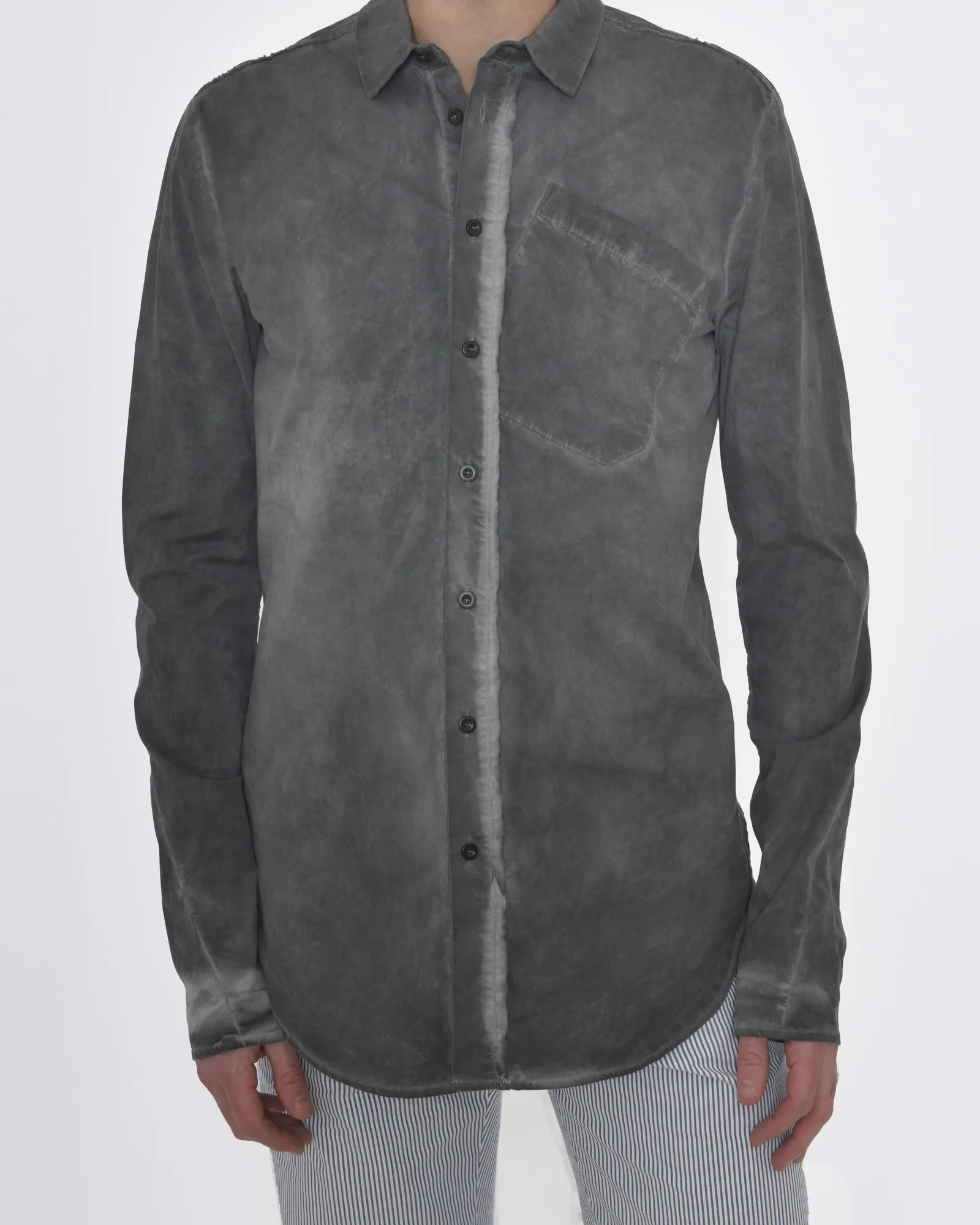 Chemise anthracite Lost & Found 