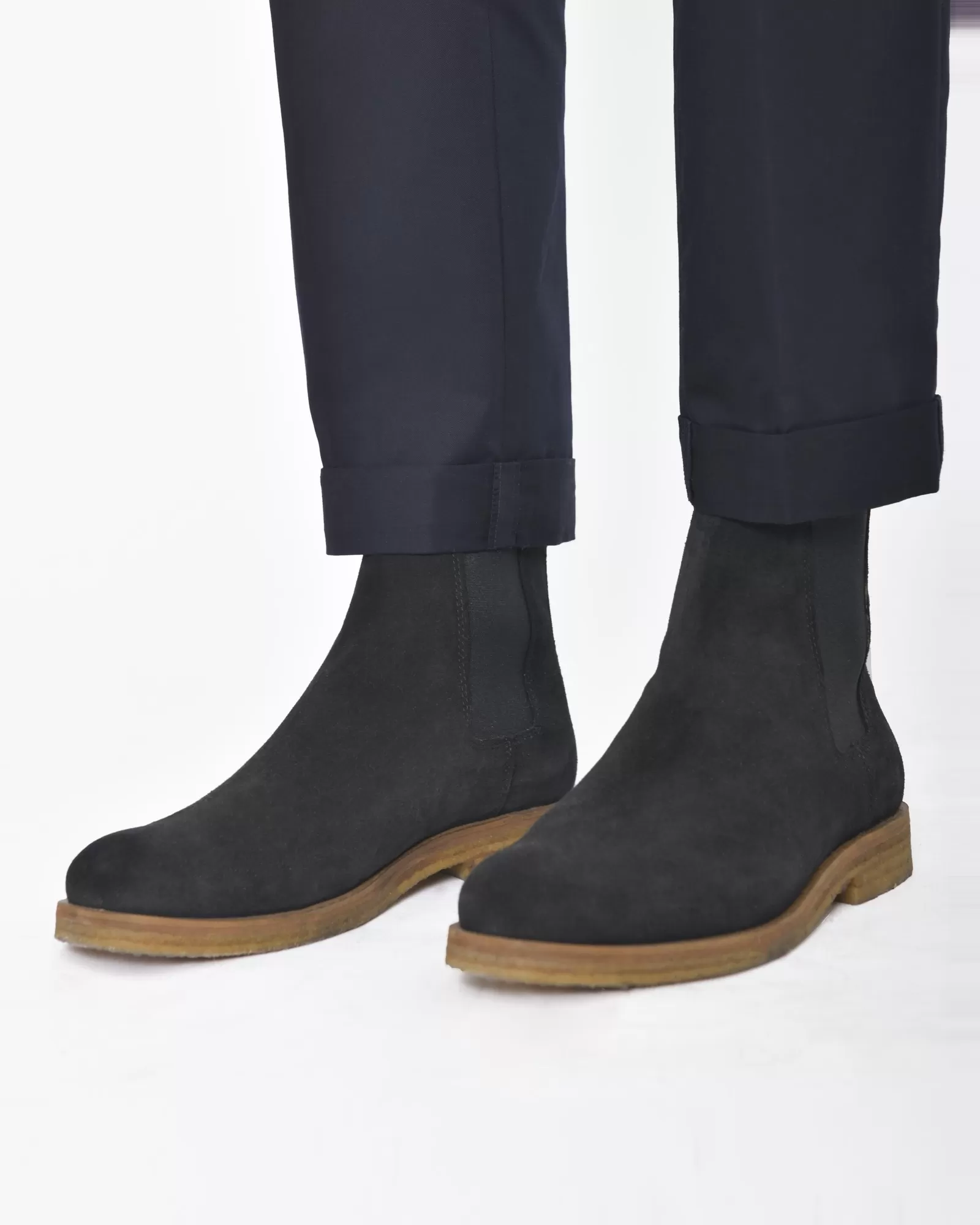 Bottines en cuir National Standard 