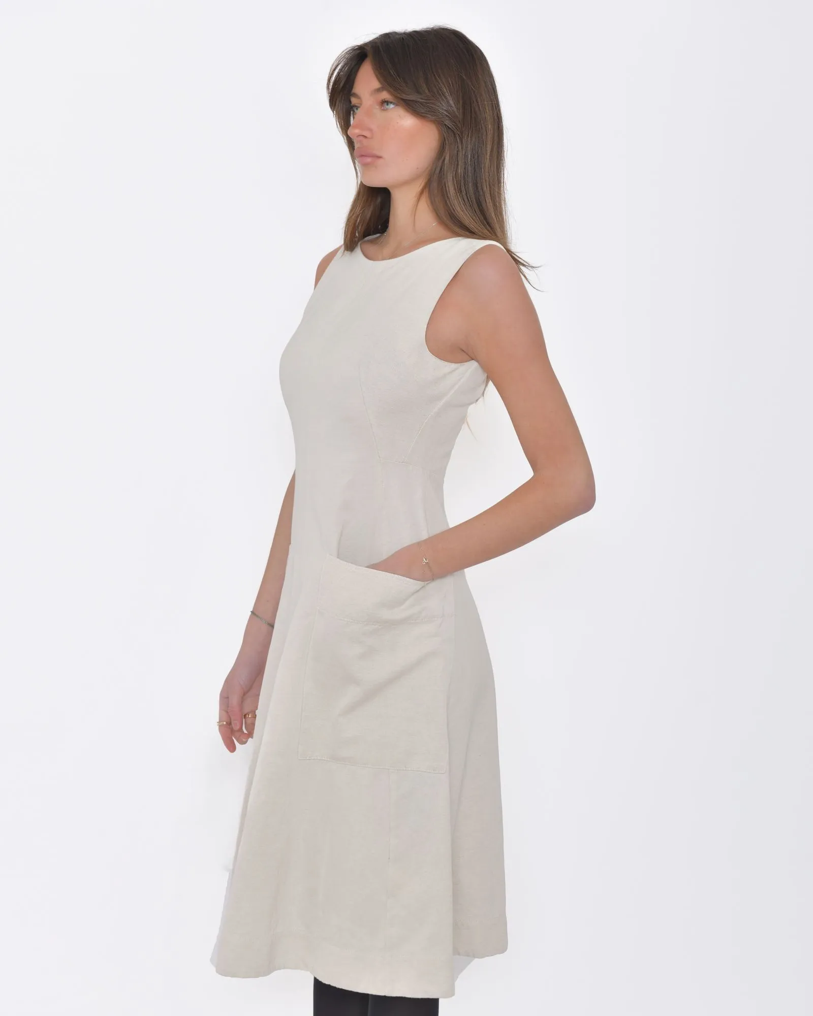 Robe mi-longue Lin Stefano Mortari 