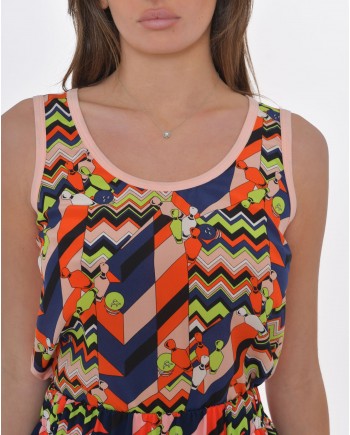 Top débardeur motif quille Missoni 