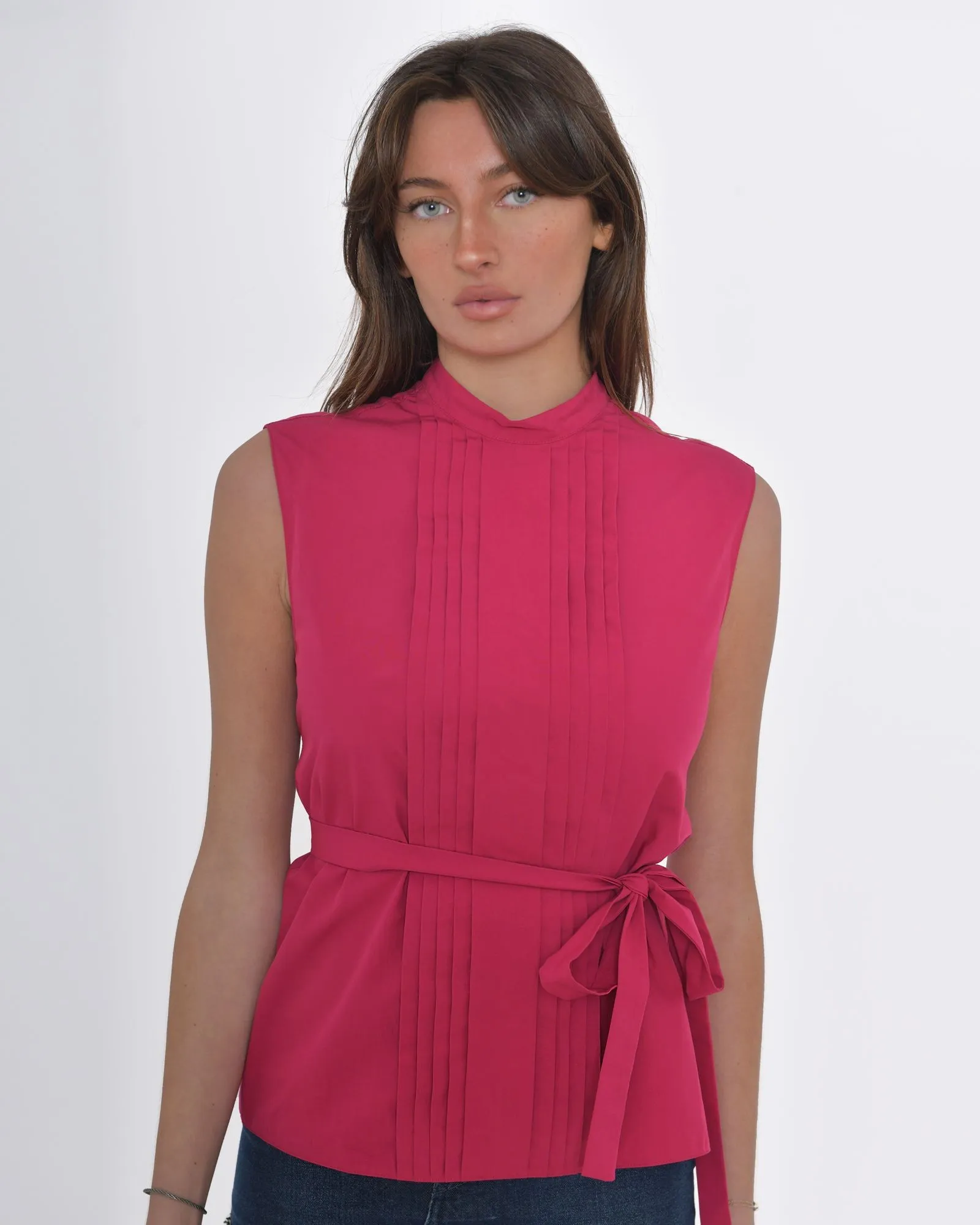 Blouse fushia sans manches Missoni 