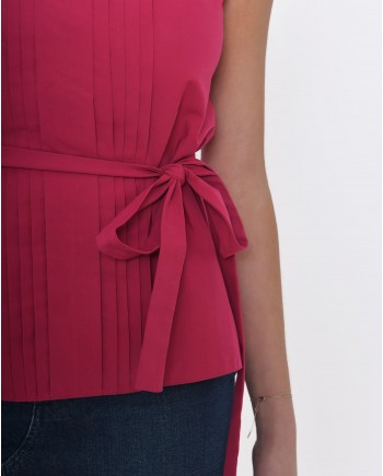 Blouse fushia sans manches Missoni 