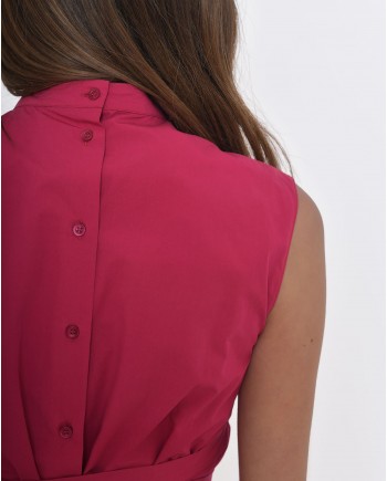 Blouse fushia sans manches Missoni 