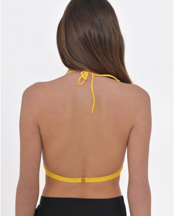 Haut de maillot jaune de bain La Piscine 