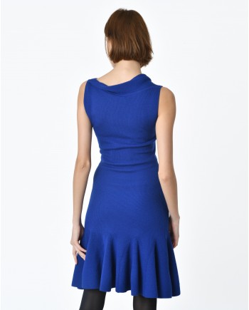 Robe bleue roi Alexander McQueen 