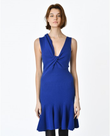 Robe bleue roi Alexander McQueen 