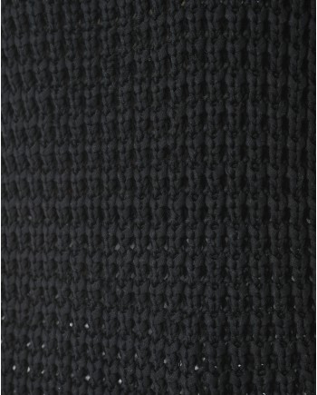 Robe noir crochet Maison Flâneur 