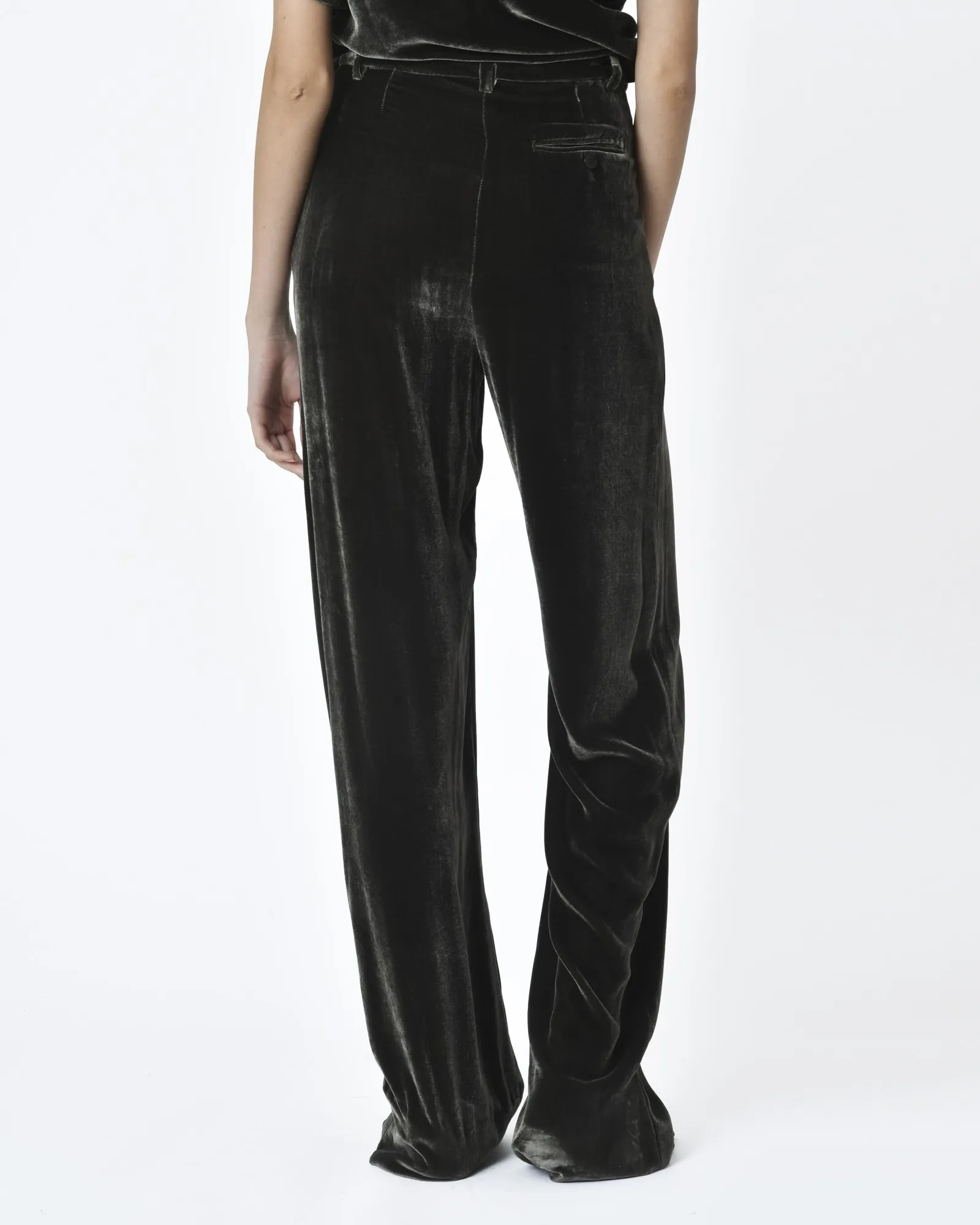 Pantalon en velours John Galliano 