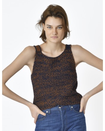 Top maille crochet Collection Privee? 