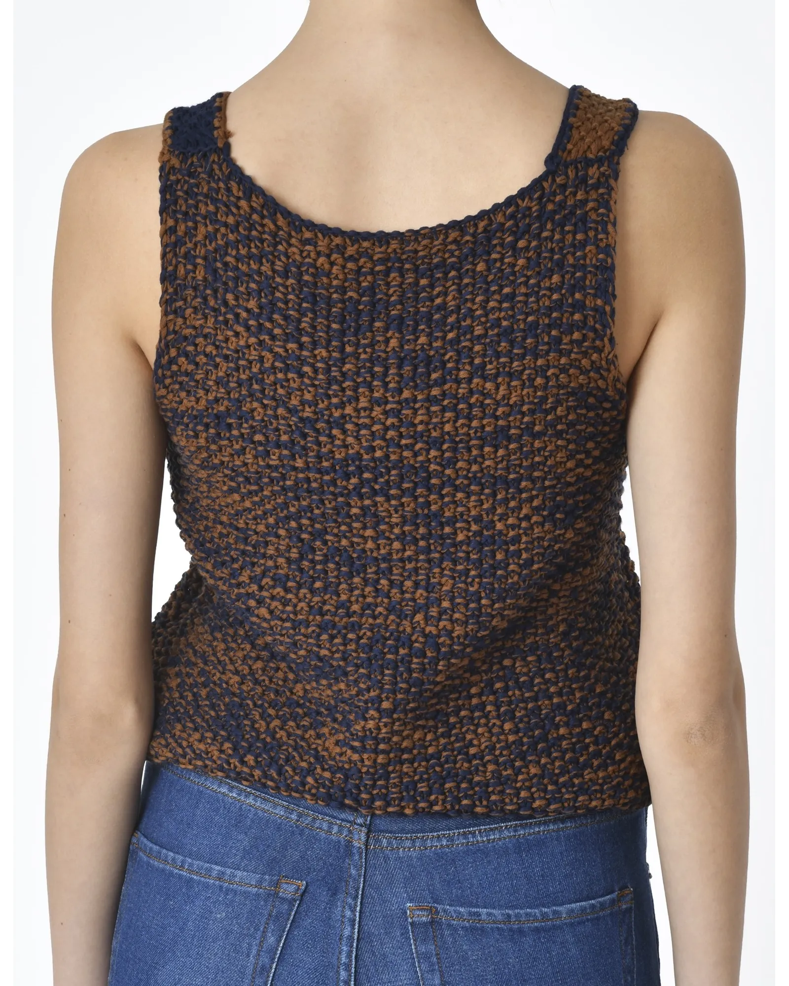 Top maille crochet Collection Privee? 