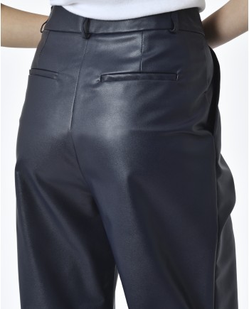 Pantalon en simili cuir Space Simona Corsellini 